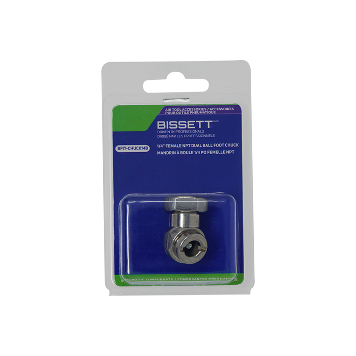 Bissett BFIT-CHUCK14B 1/4" Female NPT Ball Foot Air Chuck