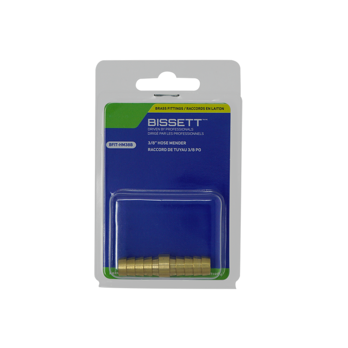 Bissett BFIT-HM38B 3/8" Brass Hose Mender