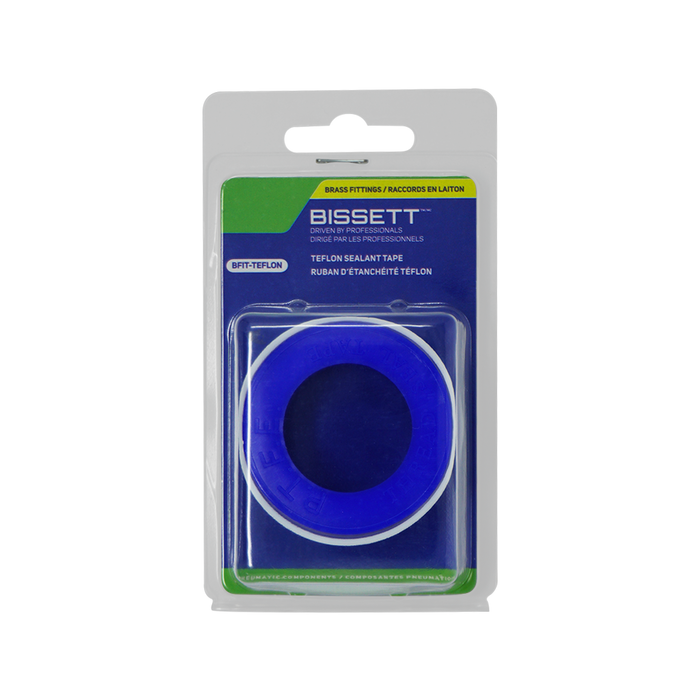 Bissett BFIT-TEFLON PTFE Thread Sealant Tape, 1/2" x 520"