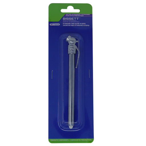 Bissett BFIT-TGAUGE Standard Tire Pressure Gauge, 10-50 PSI