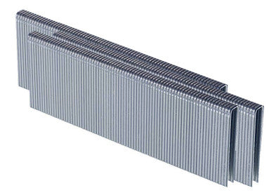 Bissett L13-1 1" 18 Gauge 1/4" Narrow Crown Galvanized Staples, 5,000 Box