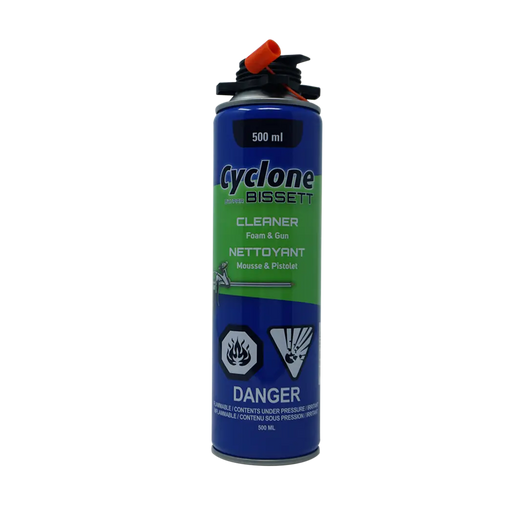 Bisset Cyclone BCF-C500-2 Spray Foam Gun Cleaner 500mL