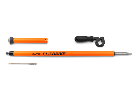 CAMO ClipDRIVE tool attached to a drill