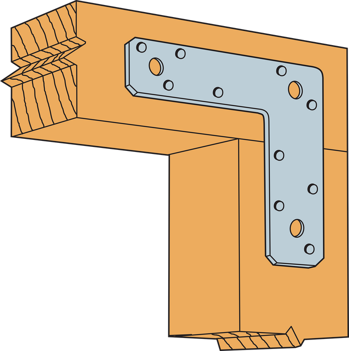 6" x 6" L Strap - 66L