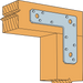 6" x 6" L Strap - 66L