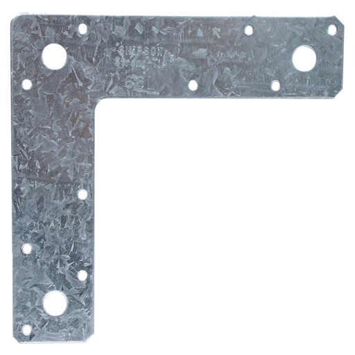 6" x 6" L Strap Galvanized - 66L