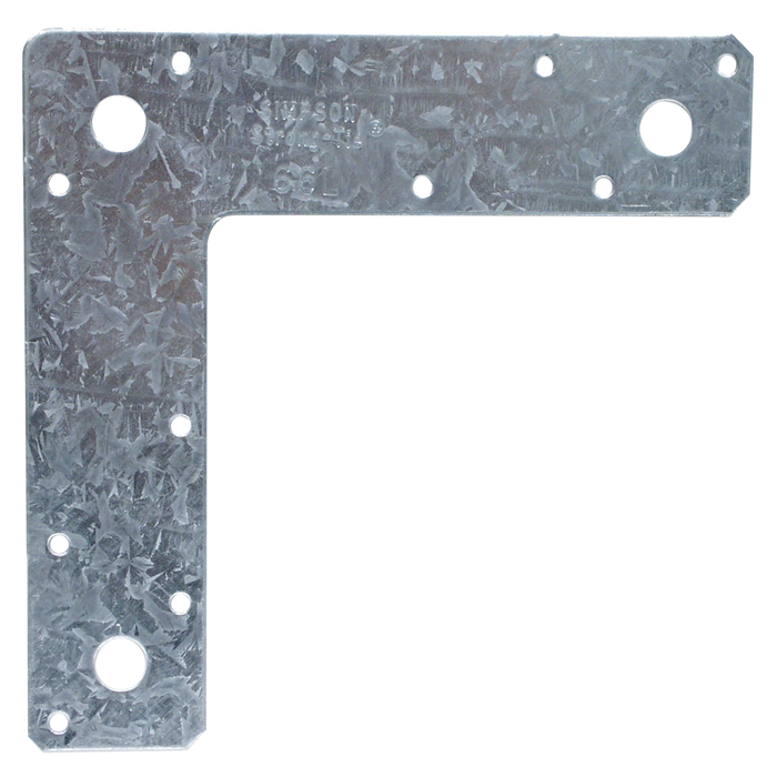 6" x 6" L Strap Galvanized - 66L