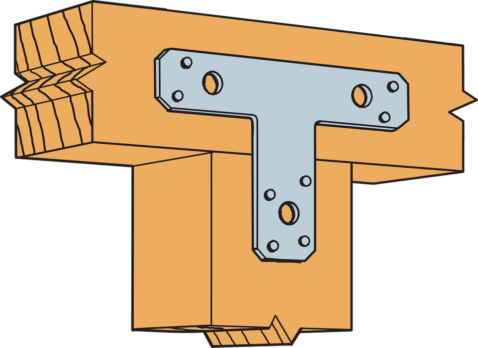 6" x 6" T Strap - 66T