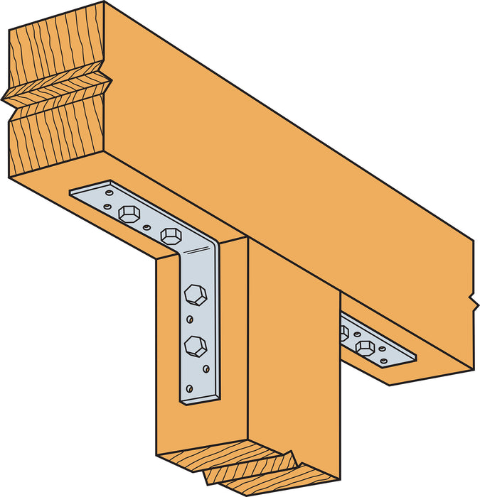 Simpson Strong-Tie A66 angle, installed illustration