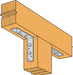 Simpson Strong-Tie A66 angle, installed illustration