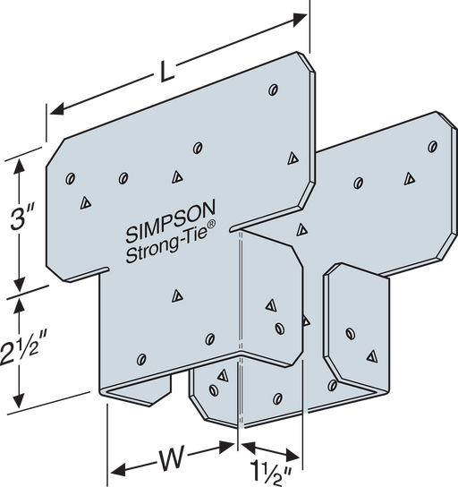 4"x Post Cap Adjustable AC ZMAX - AC4Z