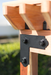 Outdoor Accents Black Powder-Coated Hex-Head Washers Installed - STN22 
