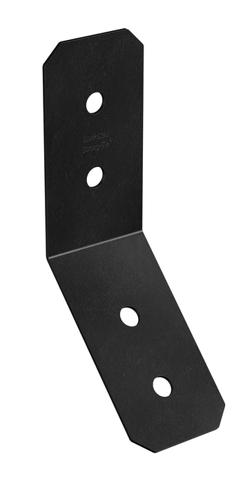Simpson Strong-Tie Outdoor Accents APVKB45-4 black 45 degree knee brace connector for 4x lumber