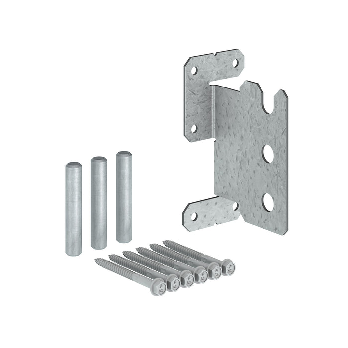 Simpson Strong-Tie CJT concealed joist tie with screws, product photo (CJT3ZS shown)