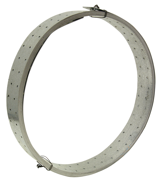 54 ft 16 Gauge Coiled Strap Galvanized - CMSTC16