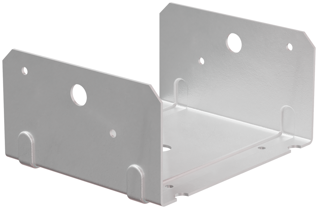 6"x Rough Lumber Post Base Hot-Dip Galvanized- HBC60RHDG