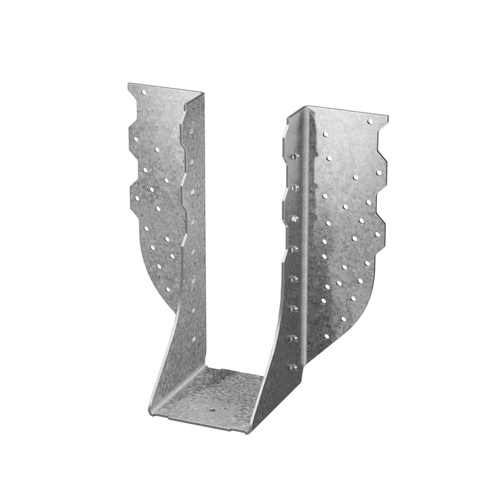 Simpson Strong-Tie HGUS heavy girder hanger with double-shear nailing, HGUS series shown HGUS210-2
