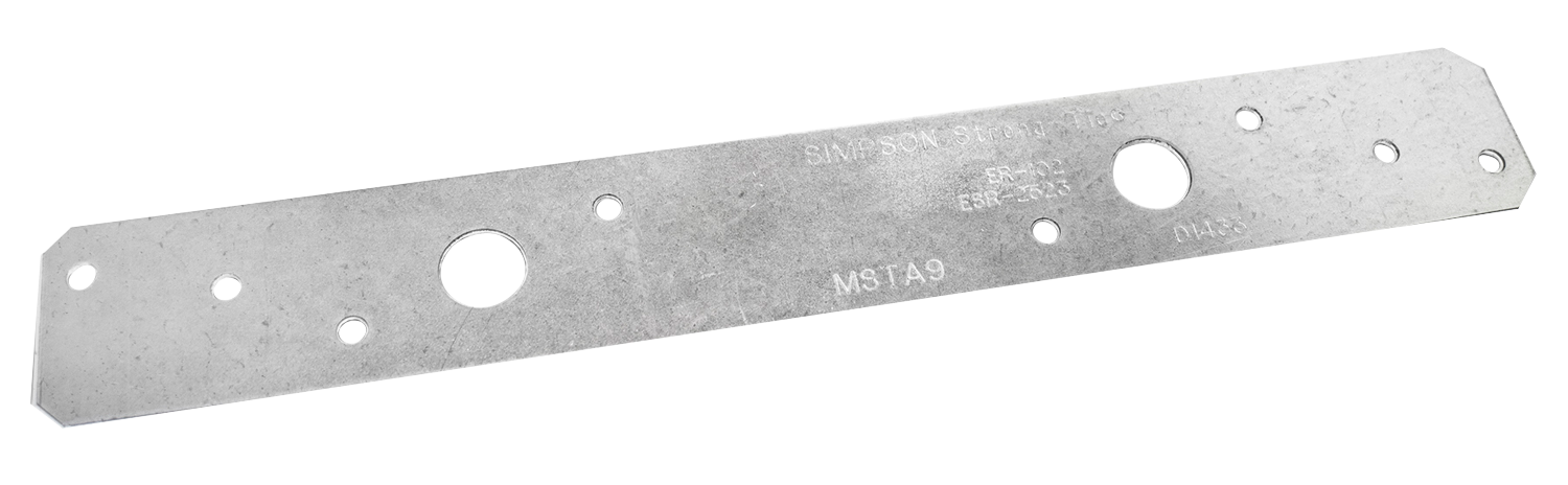 9" 18-Gauge Medium Strap Tie - MSTA9