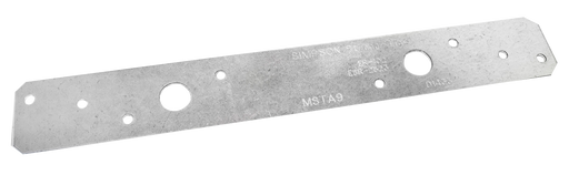 9" 18-Gauge Medium Strap Tie - MSTA9