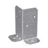 2" x 4" Double Retrofit Post Base ZMAX - RPBZ