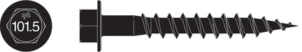 Simpson Strong-Tie SD10 black connector screw, product illustration