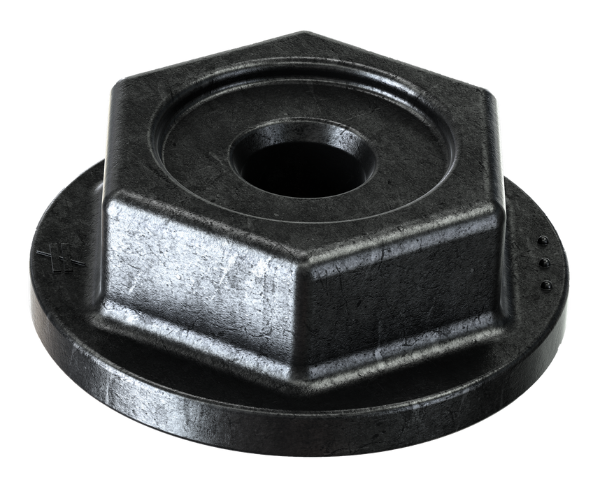 Outdoor Accents Black Powder-Coated Hex-Head Washers - STN22