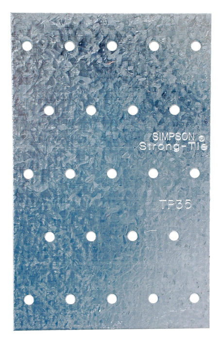 3-1/8" X 5" Tie Plate Galvanized - TP35