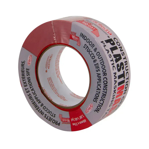 2 Inch Red Plastic Masking Tape