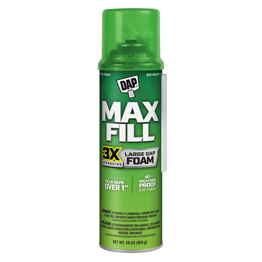 DAP Max Fill 3X Expanding Spray Foam Sealant with Straw