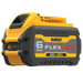 DeWalt DCB606 20V/60V MAX FLEXVOLT 6.0Ah battery on white background