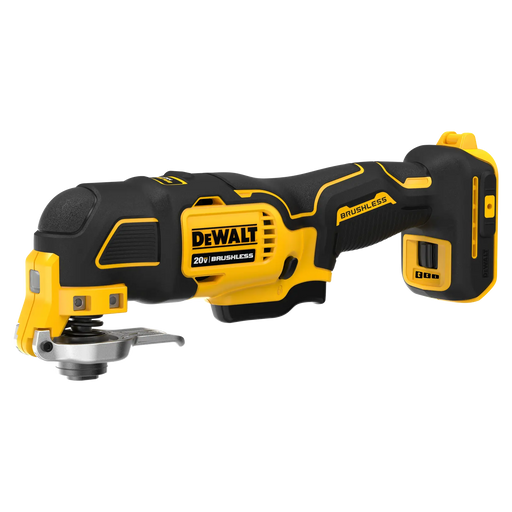 DeWalt DCS356B 20V MAX XR brushless 3-speed oscillating multi-tool, tool only, on white background