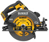 DeWalt DCS578B FLEXVOLT 60V MAX 7-1/4 in. circular saw with electric brake, tool only, on white background