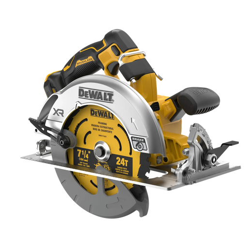 DeWalt DCS590B 20V MAX XR 7-1/4 in. circular saw, tool only, on white background