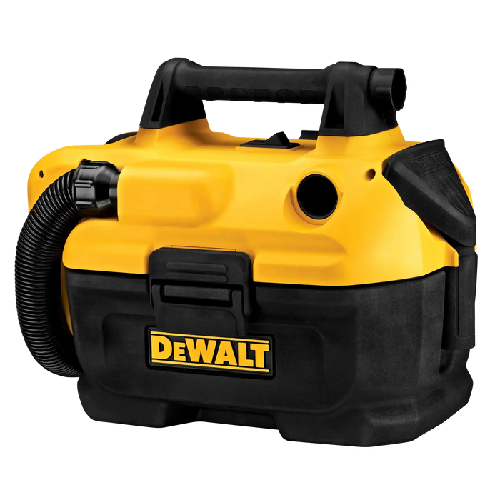 DeWalt DCV580H 20V MAX cordless 2-gallon wet/dry vacuum, tool only, on white background