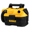 DeWalt DCV580H 20V MAX cordless 2-gallon wet/dry vacuum, tool only, on white background