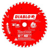 Diablo D0641A 6-1/2" x 40 Teeth Finishing Circular Saw Blade for Wood & Plywood