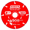 Diablo 4-1/2" Diamond Metal Cut Off Blade for Angle Grinder
