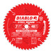 Diablo Steel Demon D0748F 7-1/4 in. 48-tooth ferrous metal cutting saw blade