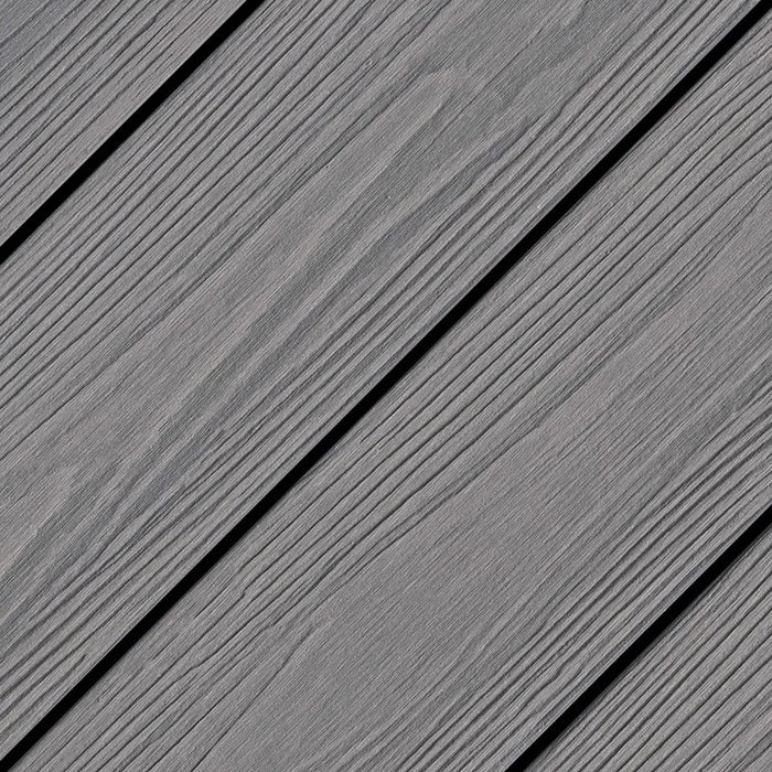 Eva-Last 1" x 6" Apex Square Bamboo PVC Composite Decking Boards 20-ft Alaskan Driftwood