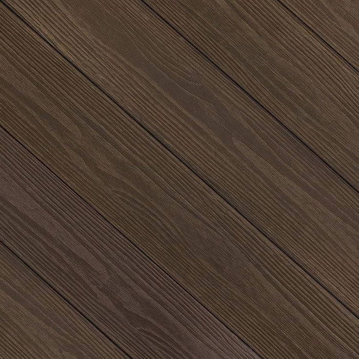 Eva-Last 1" x 6" Apex Square Bamboo PVC Composite Decking Boards 20-ft Brazilean Teak