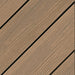 Eva-Last 1" x 6" Apex Square Bamboo PVC Composite Decking Boards 20-ft Himalayan Cedar