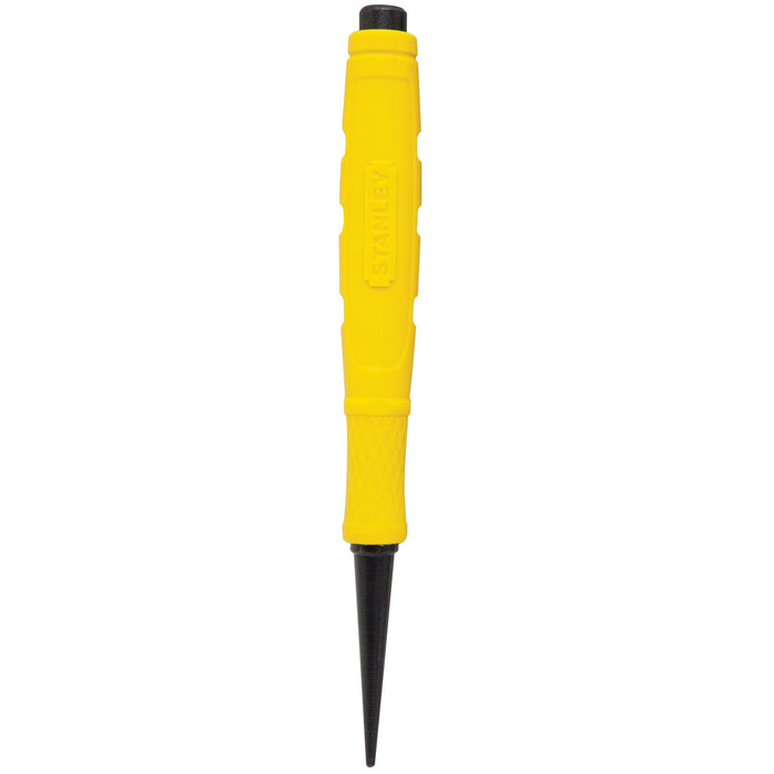 Stanley cushion grip nail set, 1/32 in. yellow shown (series)