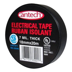 Black General Purpose Electrical Tape