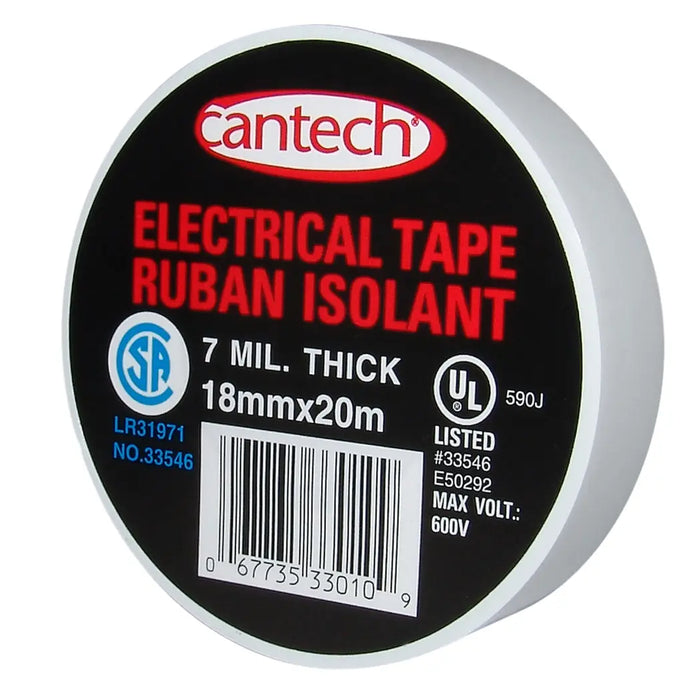 White General Purpose Electrical Tape