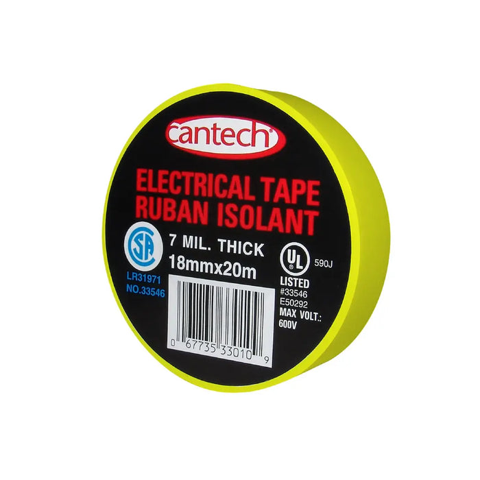 Yellow General Purpose Electrical Tape