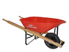 Erie E-1035 Contractor Wheelbarrow Steel Tray Air Tire