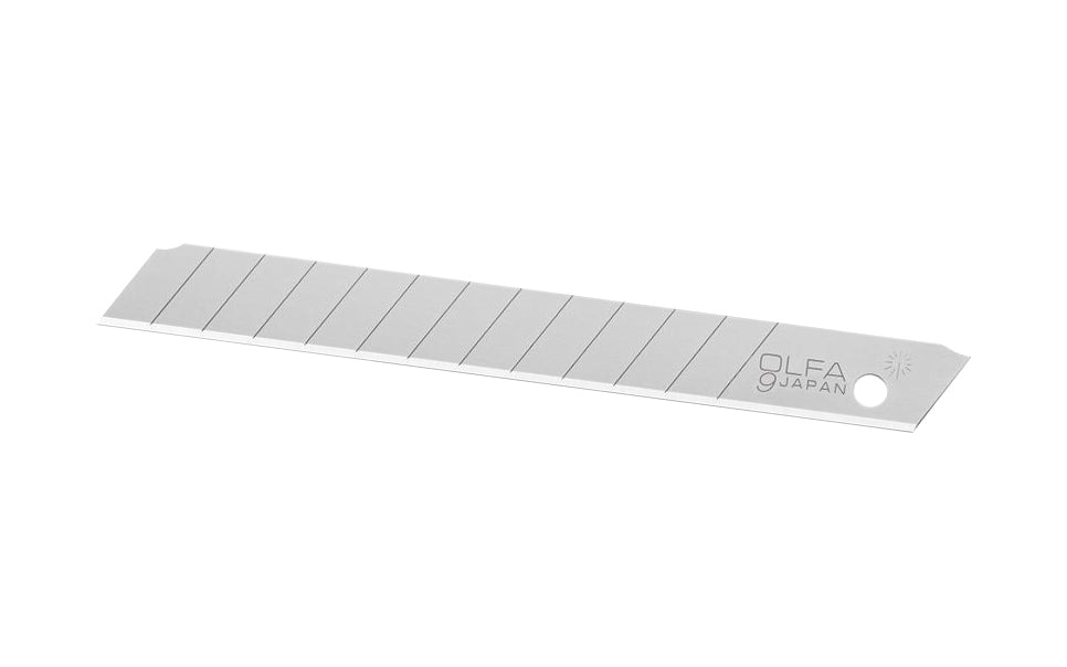 Olfa AB-10B 9 mm snap-off replacement blades, 10-pack