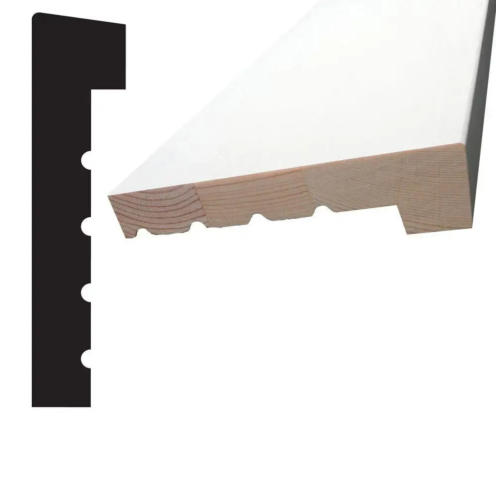 Window Stool Labels Window Stool & Sill Primed FJ Pine Moulding 16-ft — Griff Building Supplies