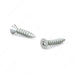 #6 zinc silver flat head wood assembly screws