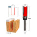 Freud 50-102 1/2" (Dia.) Top Bearing Flush Trim Router Bit